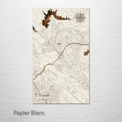 Orinda, California Street Map