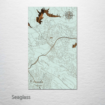 Orinda, California Street Map