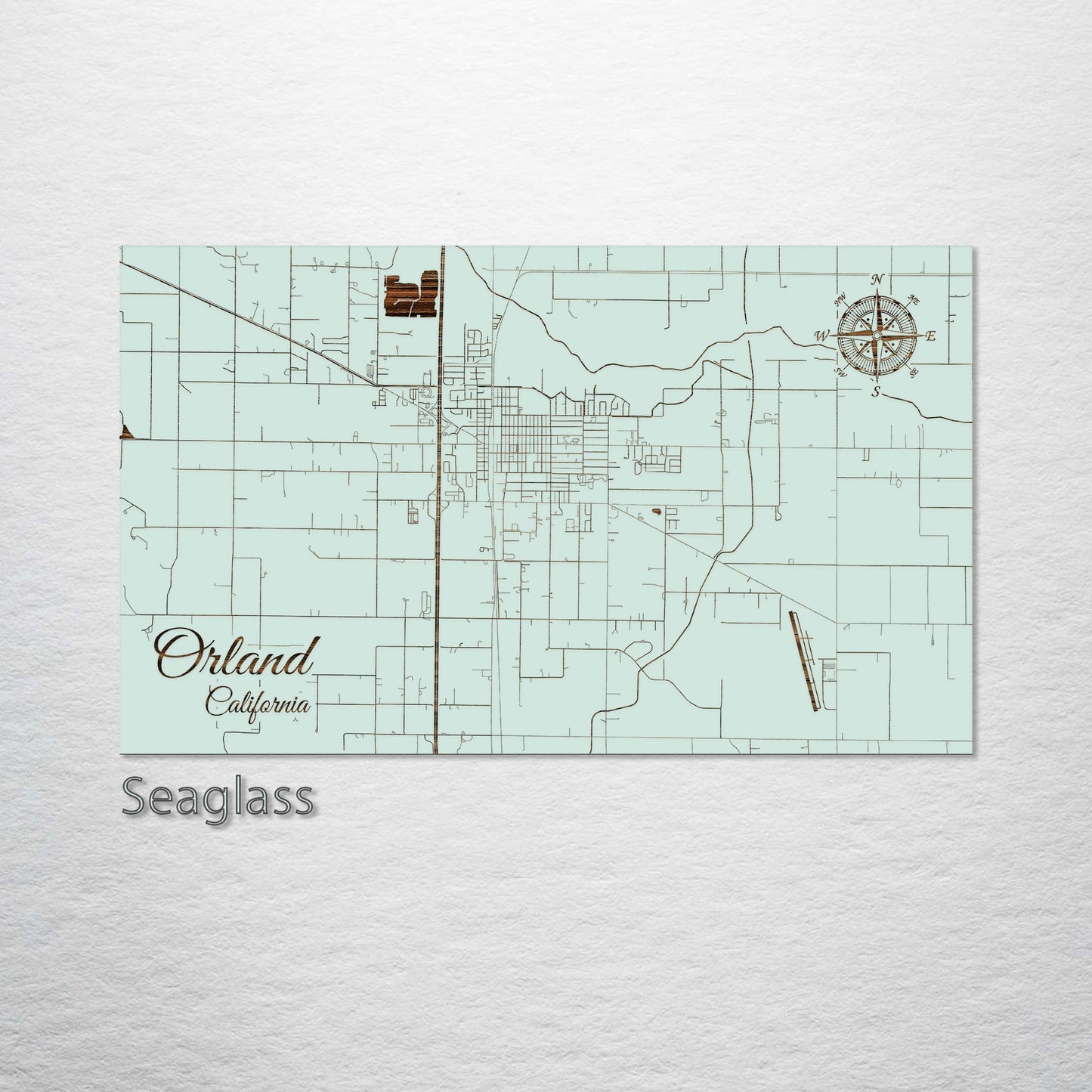 Orland, California Street Map