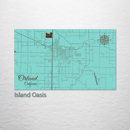 Orland, California Street Map