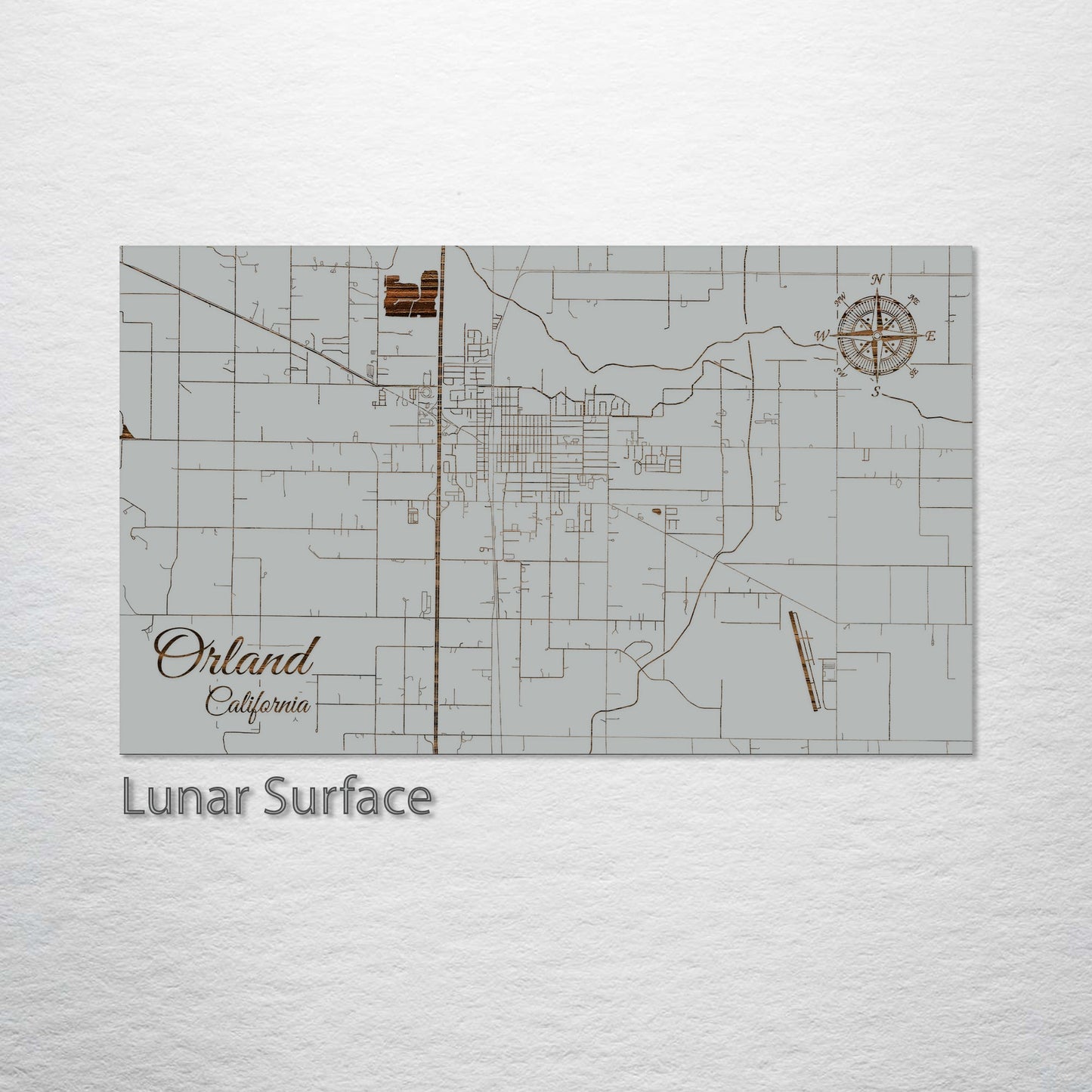 Orland, California Street Map