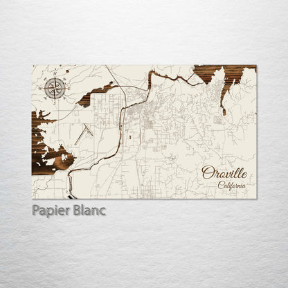 Oroville, California Street Map