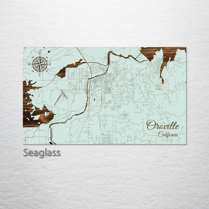 Oroville, California Street Map