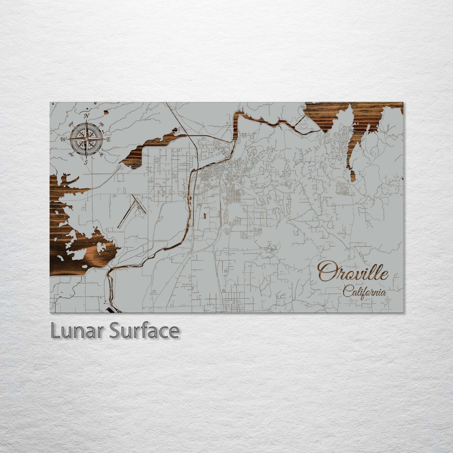 Oroville, California Street Map