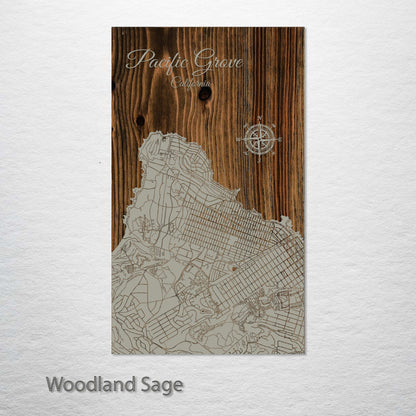 Pacific Grove, California Street Map