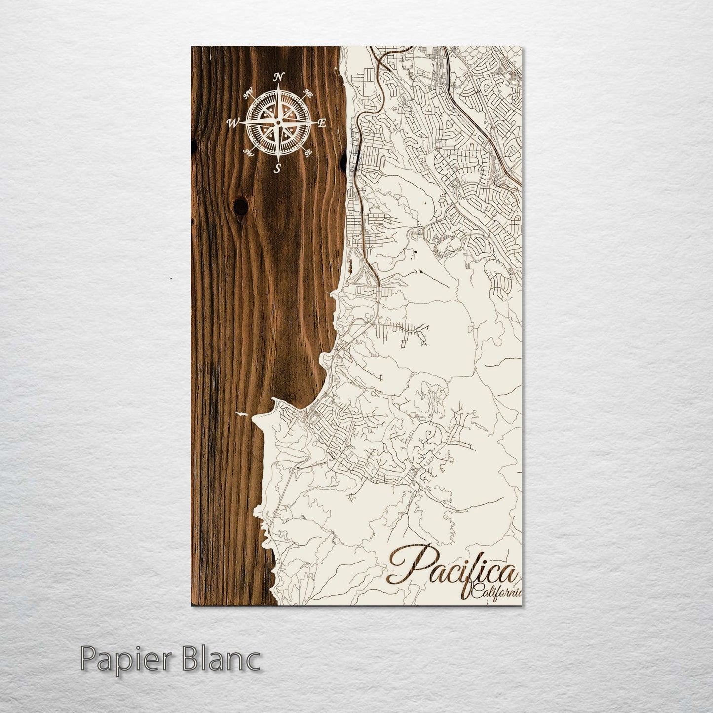 Pacifica, California Street Map