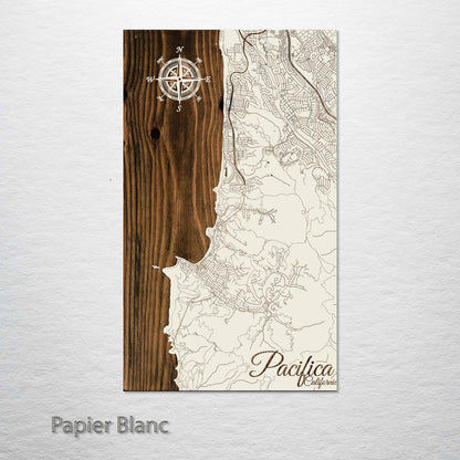 Pacifica, California Street Map