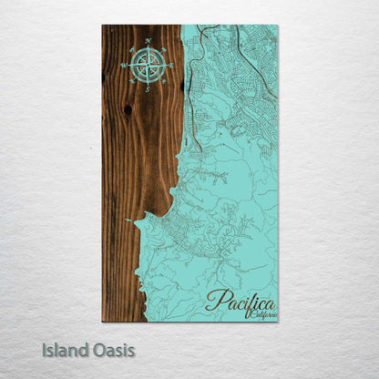 Pacifica, California Street Map