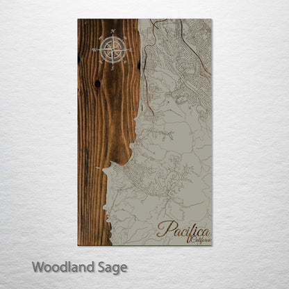 Pacifica, California Street Map