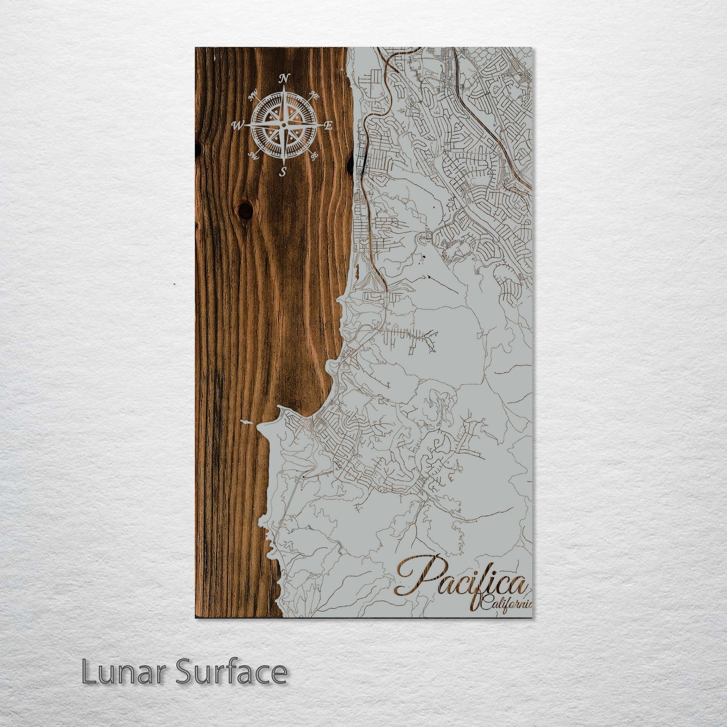 Pacifica, California Street Map