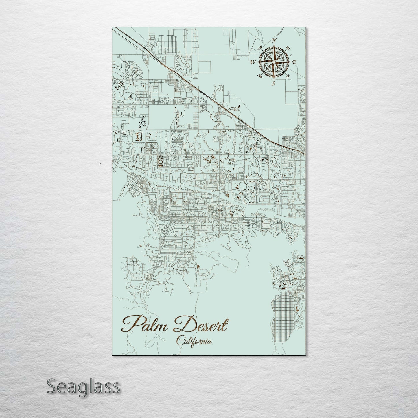 Palm Desert, California Street Map