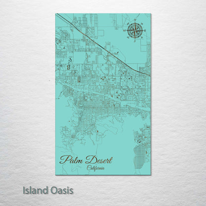 Palm Desert, California Street Map