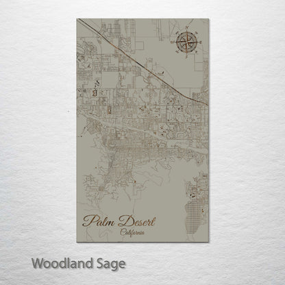 Palm Desert, California Street Map