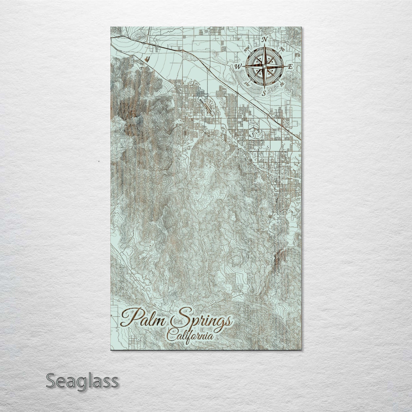 Palm Springs, California Street Map