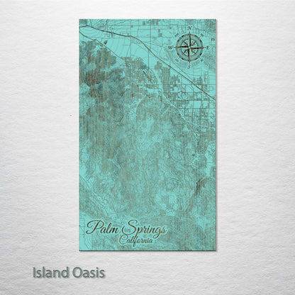 Palm Springs, California Street Map