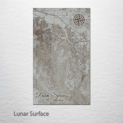 Palm Springs, California Street Map