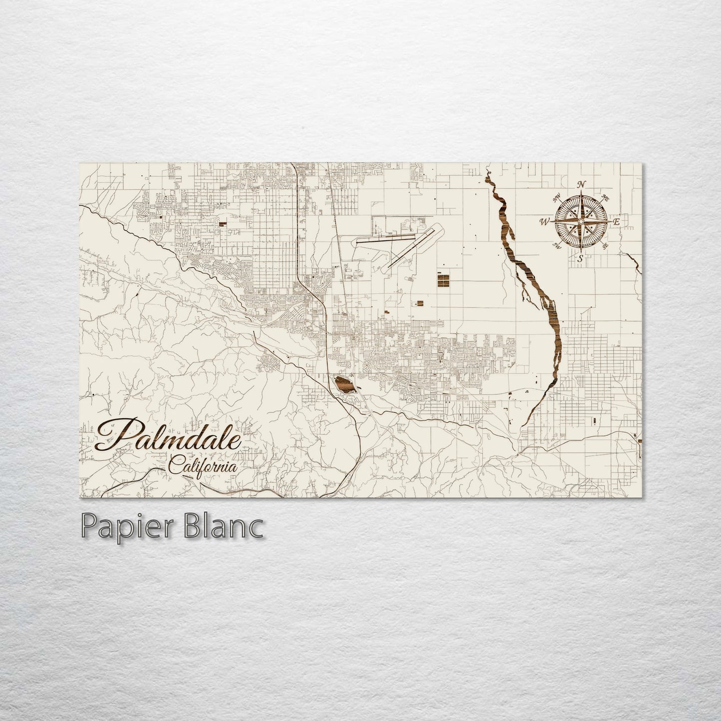 Palmdale, California Street Map