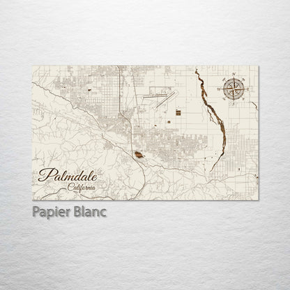 Palmdale, California Street Map