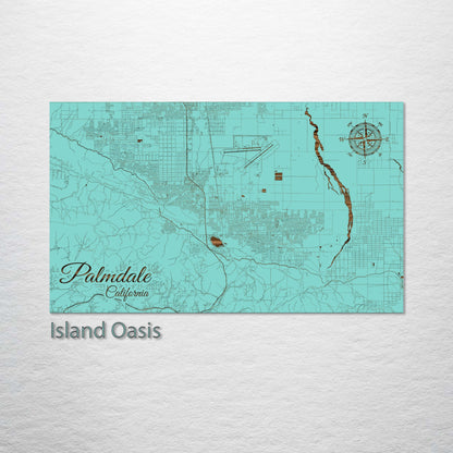 Palmdale, California Street Map