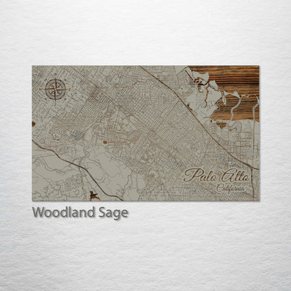 Palo Alto, California Street Map