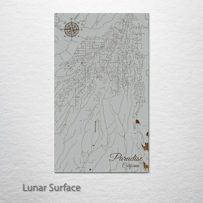 Paradise, California Street Map