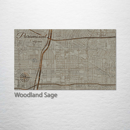 Paramount, California Street Map