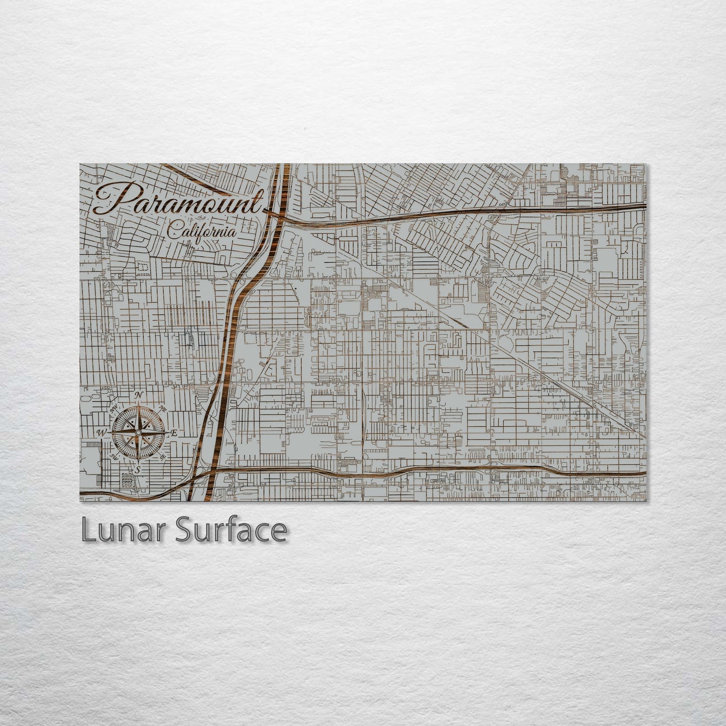 Paramount, California Street Map