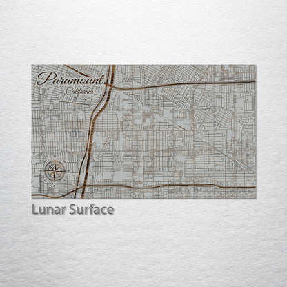 Paramount, California Street Map