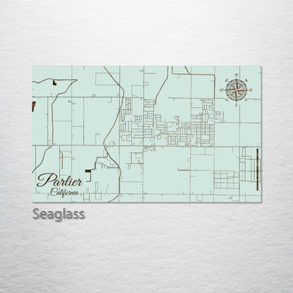 Parlier, California Street Map