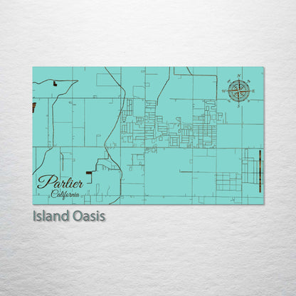 Parlier, California Street Map