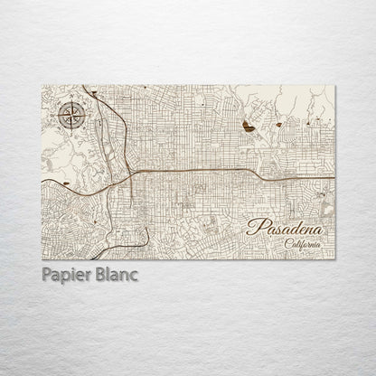 Pasadena, California Street Map