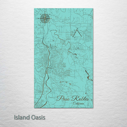 Paso Robles, California Street Map