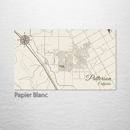 Patterson, California Street Map