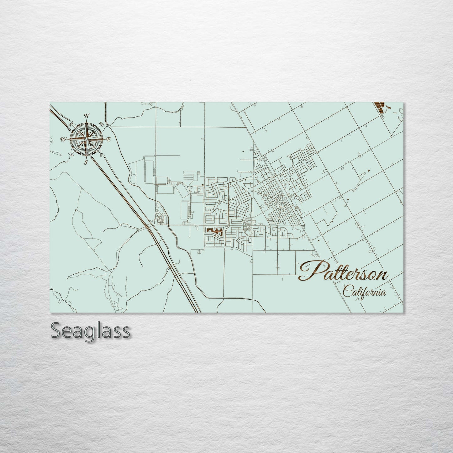 Patterson, California Street Map