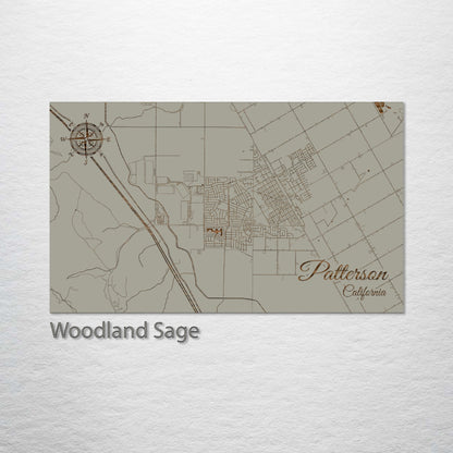 Patterson, California Street Map