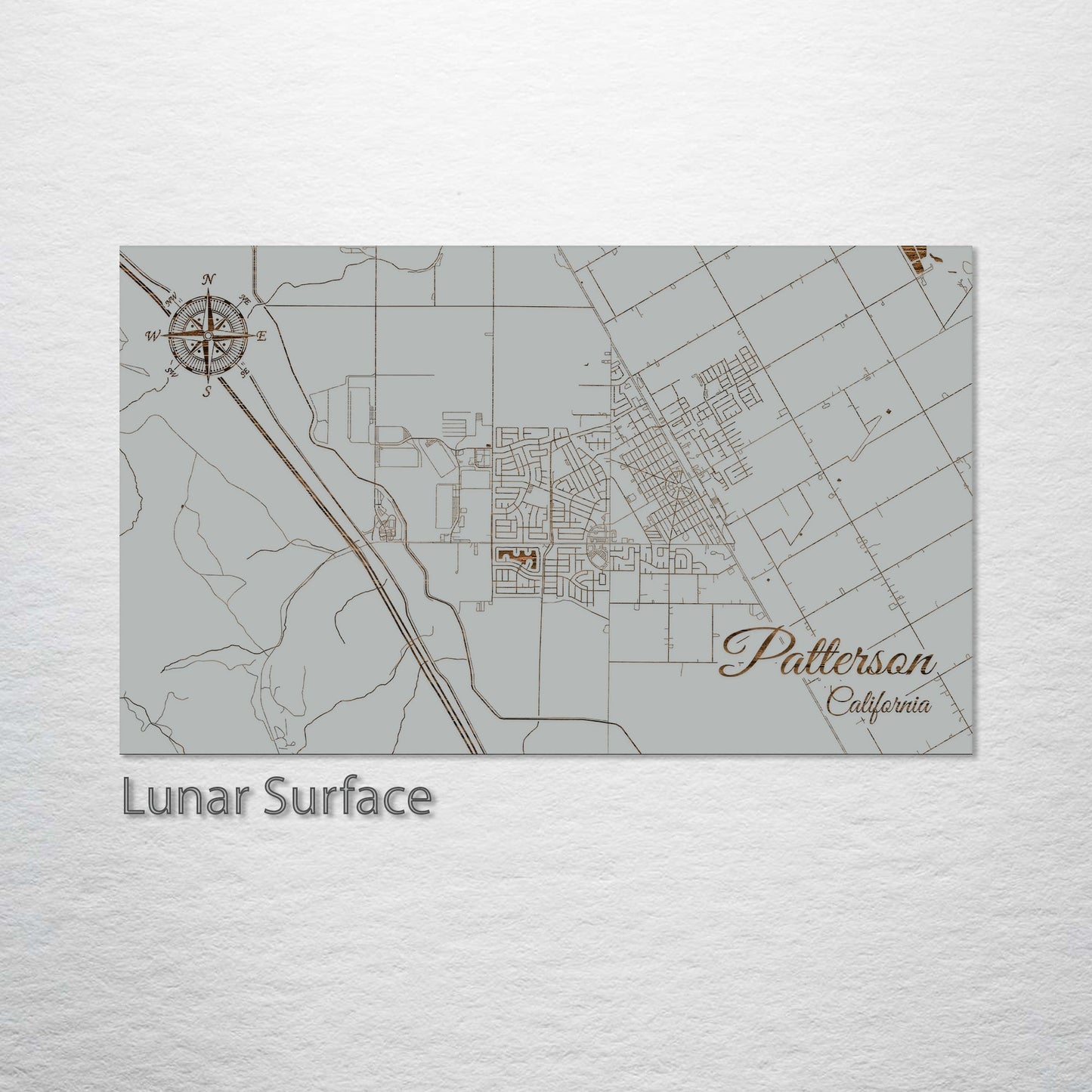 Patterson, California Street Map