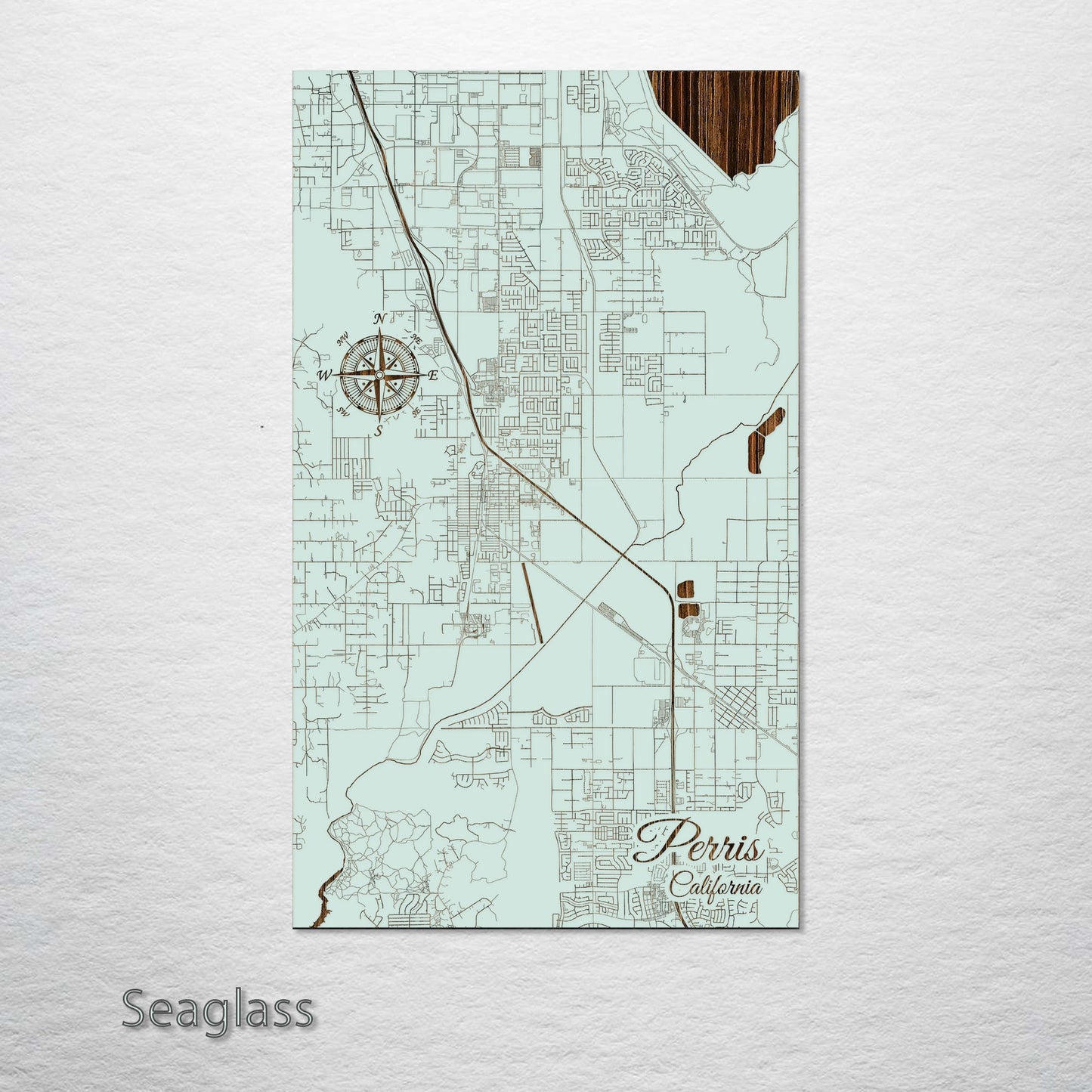 Perris, California Street Map