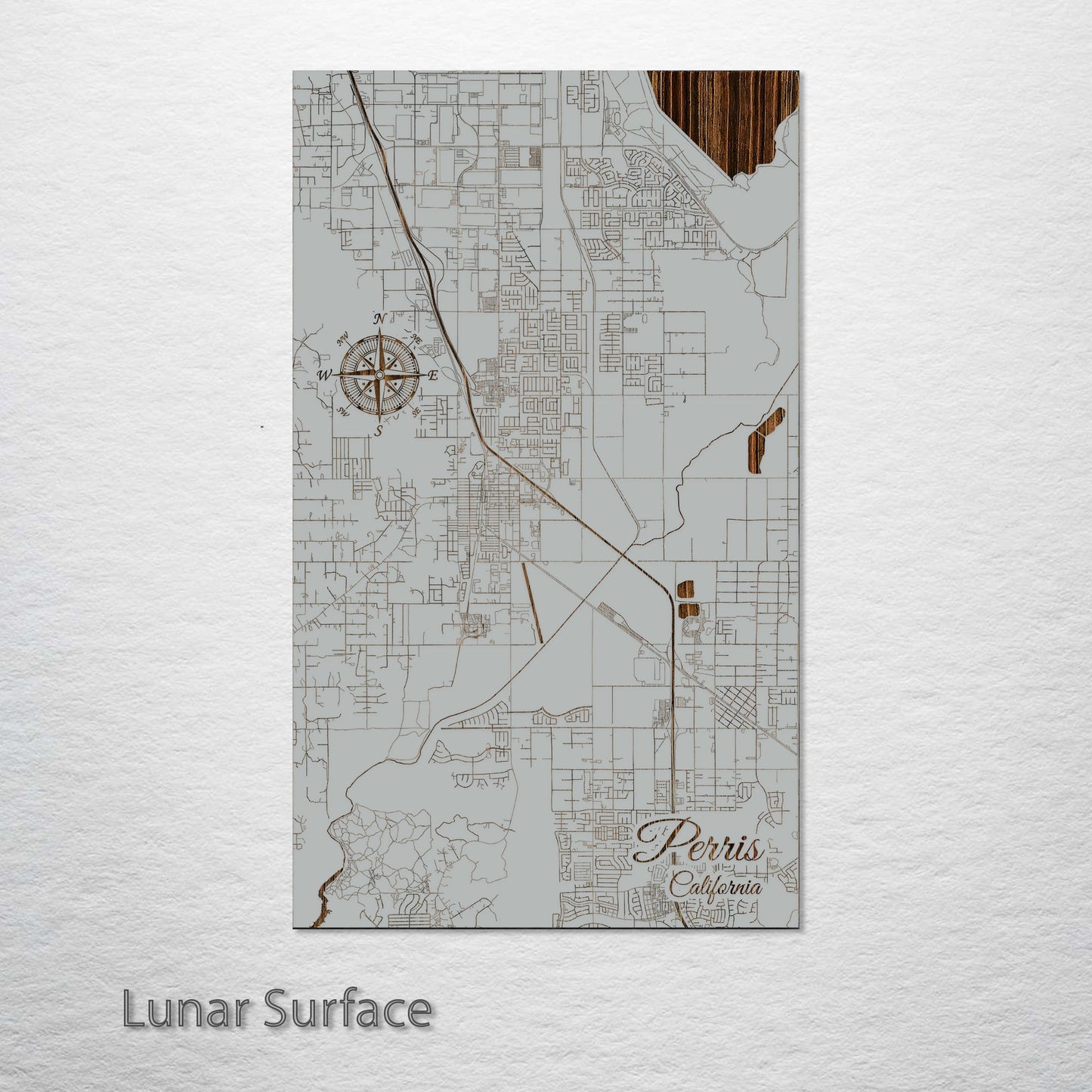 Perris, California Street Map