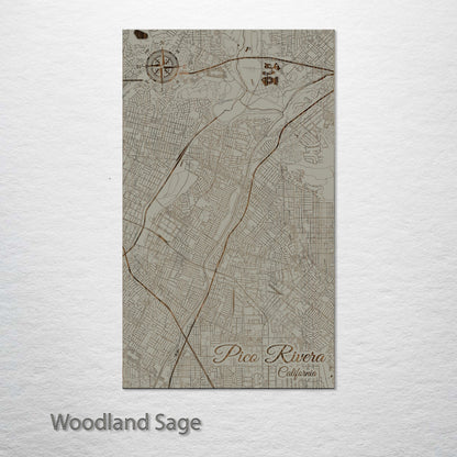 Pico Rivera, California Street Map