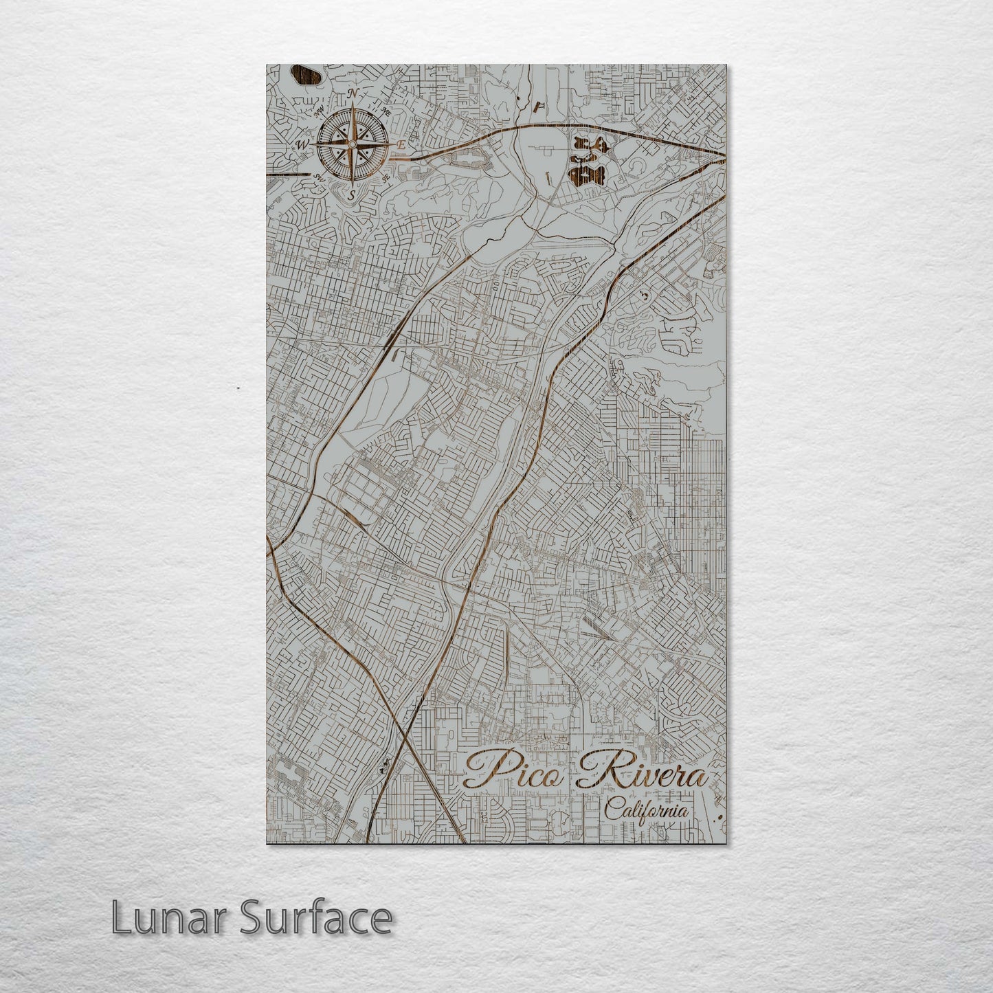 Pico Rivera, California Street Map