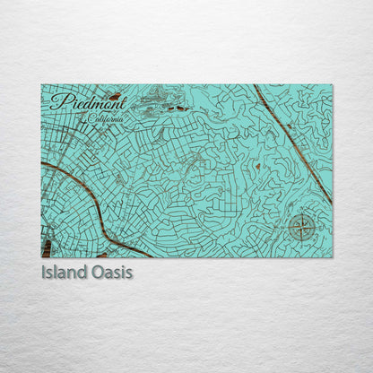 Piedmont, California Street Map