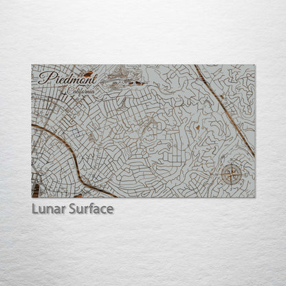 Piedmont, California Street Map