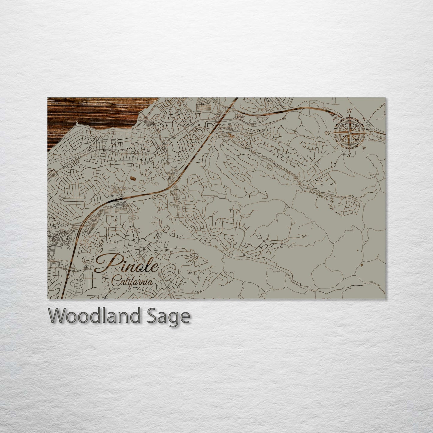 Pinole, California Street Map