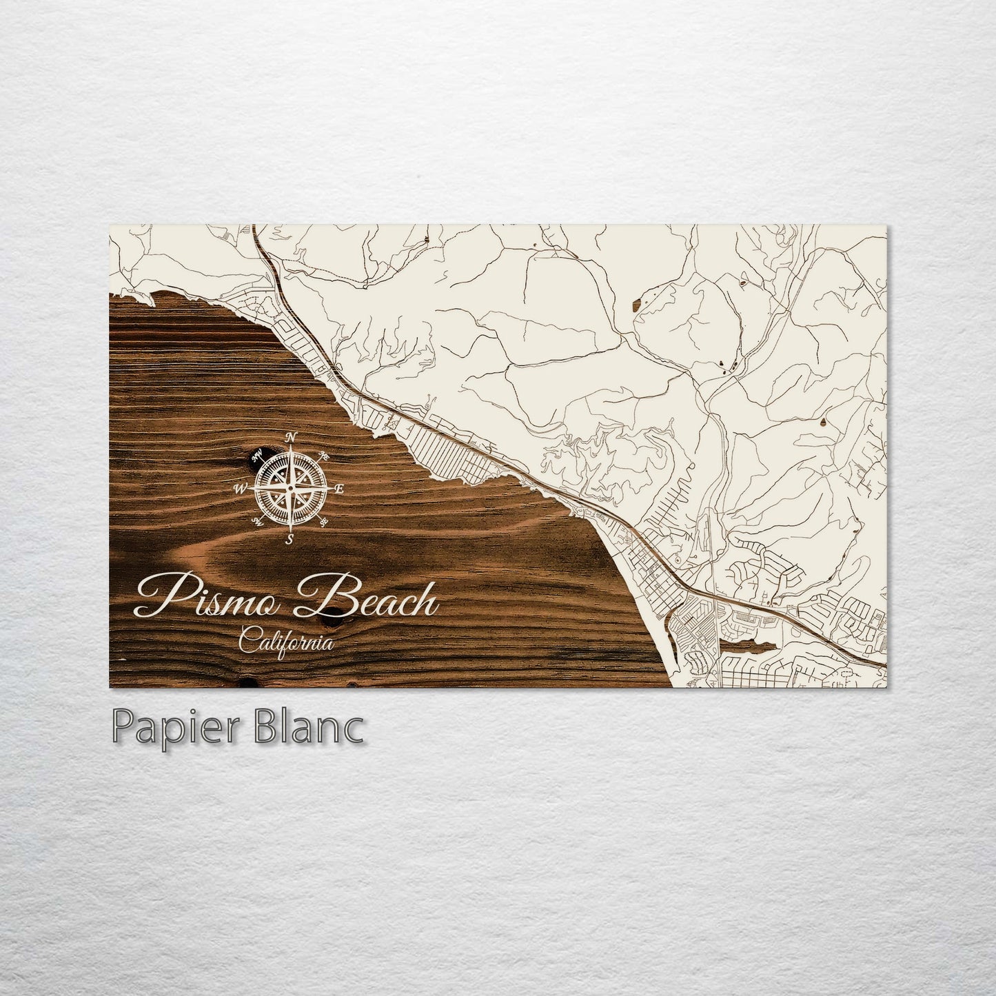 Pismo Beach, California Street Map