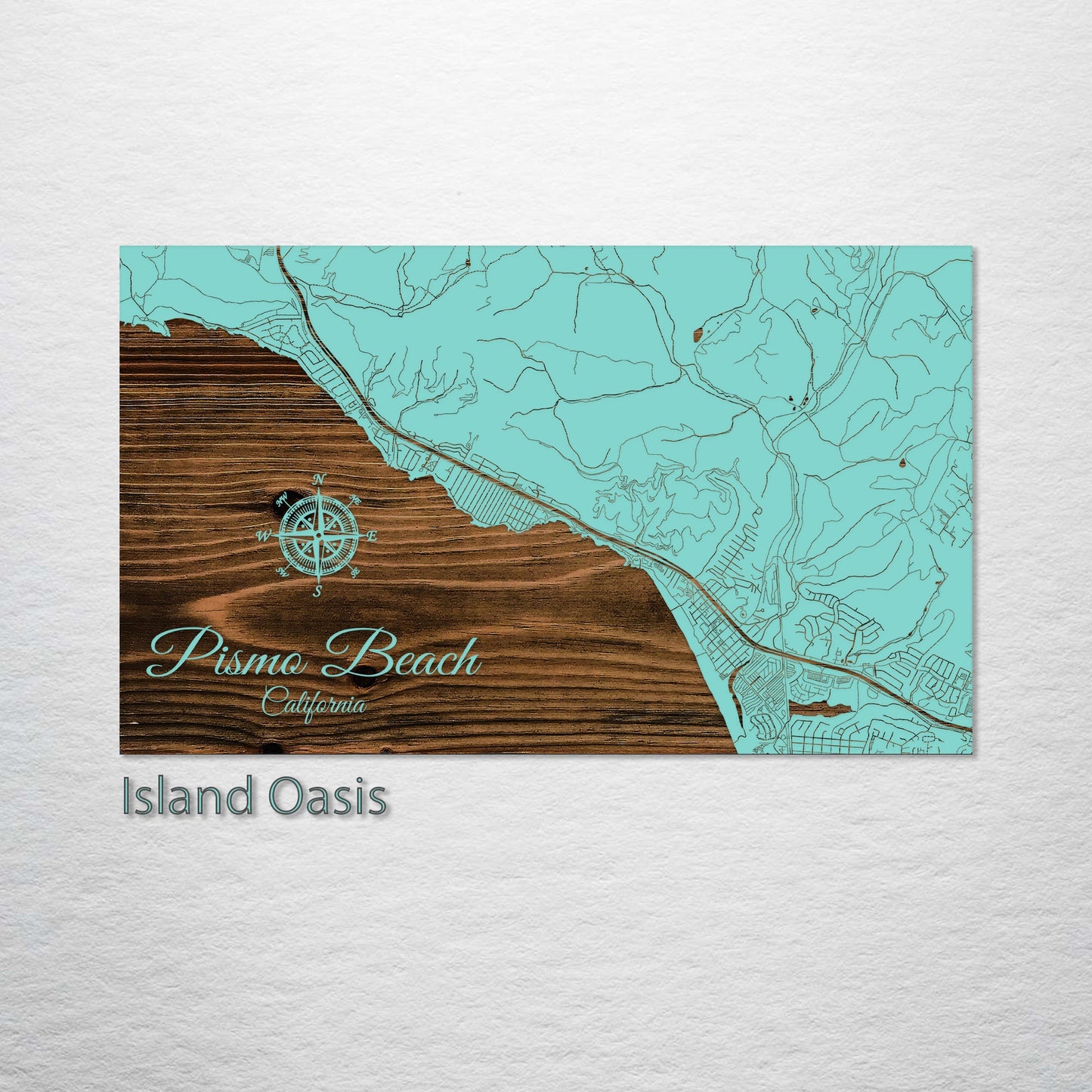 Pismo Beach, California Street Map