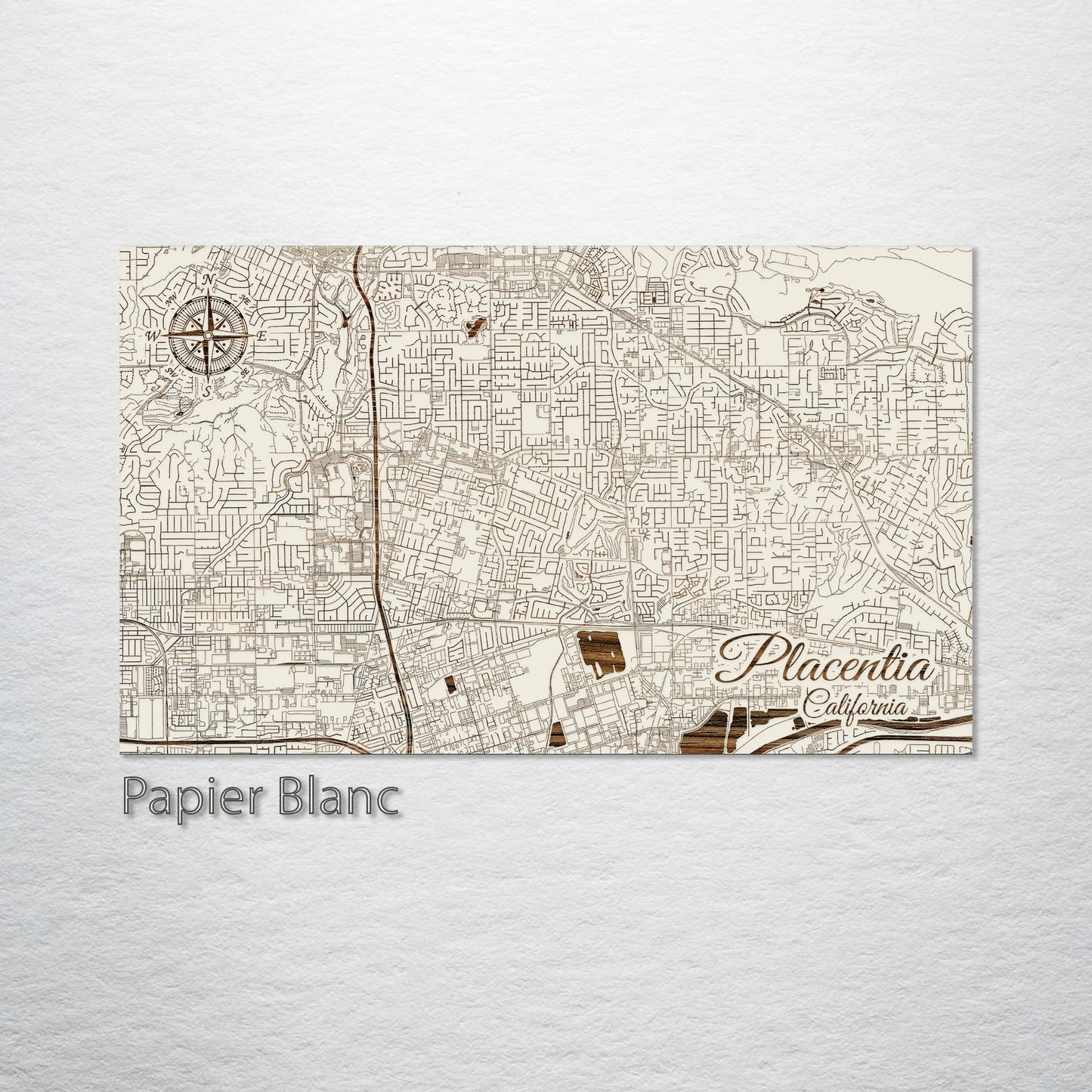 Placentia, California Street Map