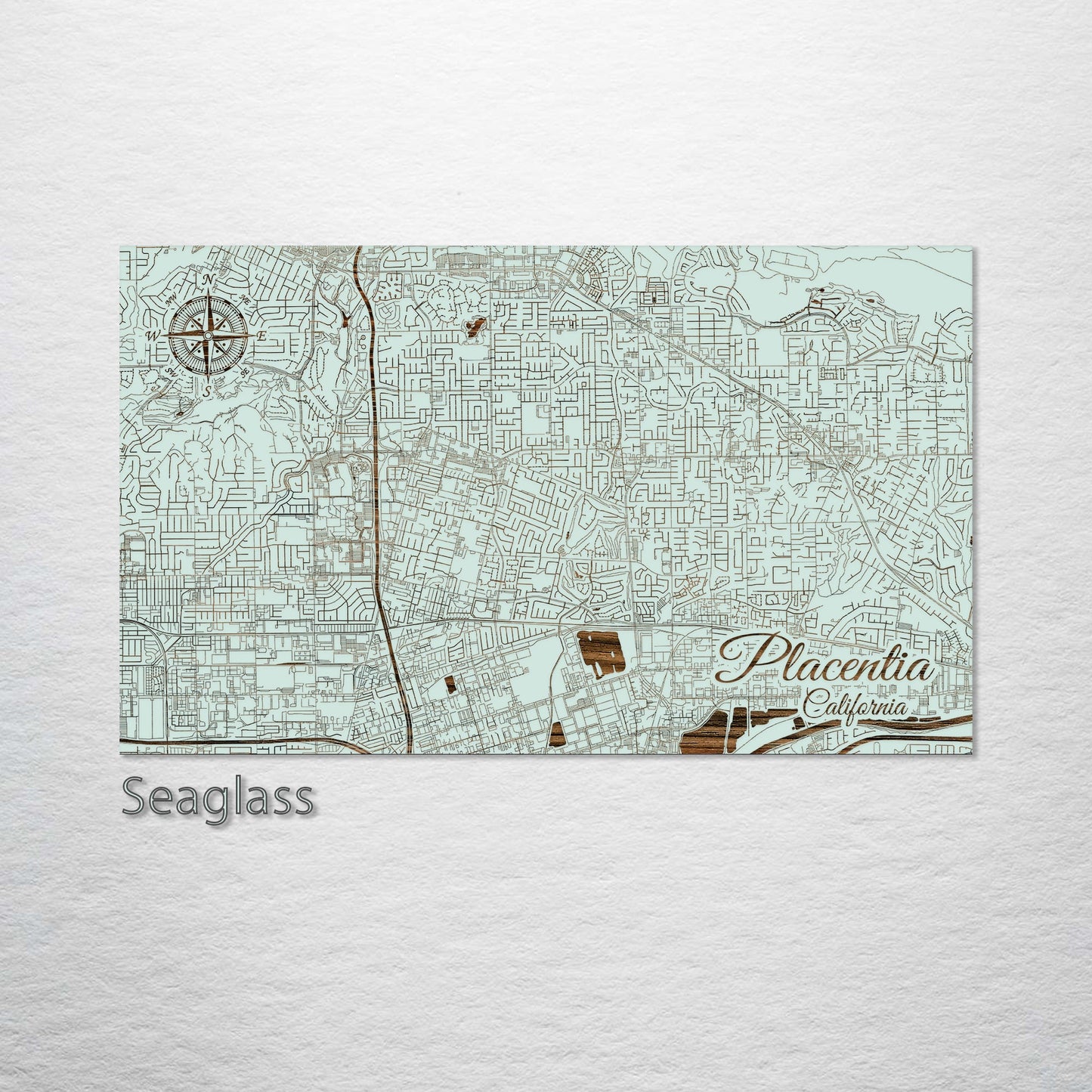 Placentia, California Street Map