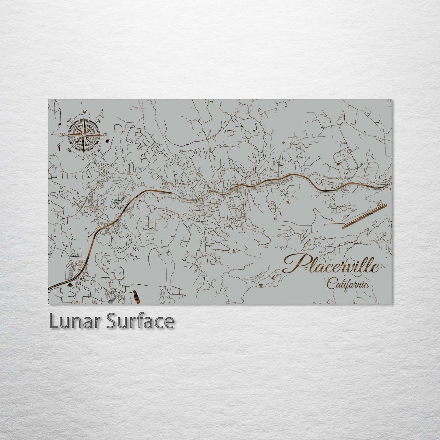 Placerville, California Street Map