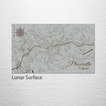 Placerville, California Street Map