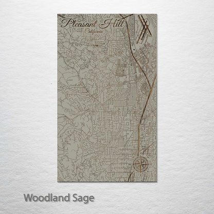 Pleasant Hill, California Street Map